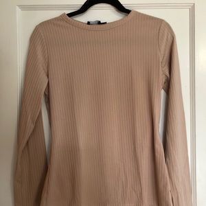 Prettylittlething Stone Rib Crew LS Size 12